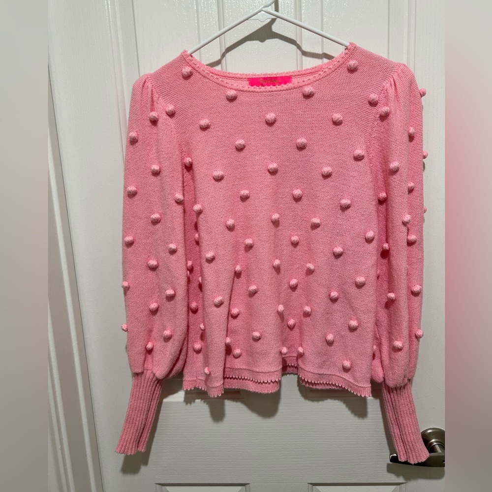 Lilly Pulitzer Kippa Sweater - Small - Pink